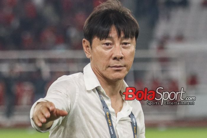 Pelatih timnas Indonesia, Shin Tae-yong.