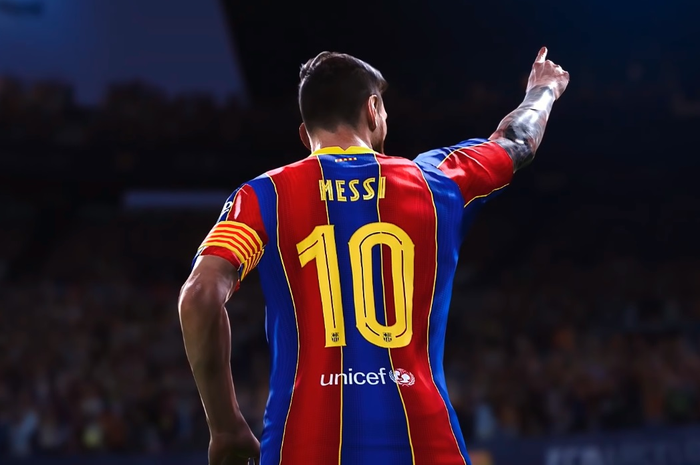 Lionel Messi di eFootball PES 2021 Season Update