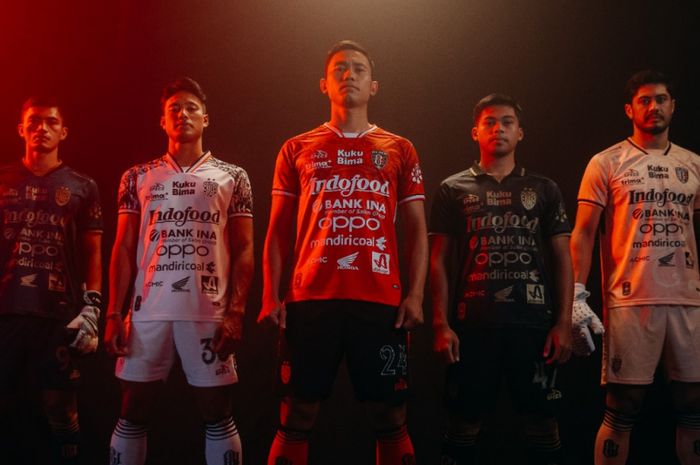 Jersey terbaru Bali United untuk menyambut Liga 1 2024/2025.