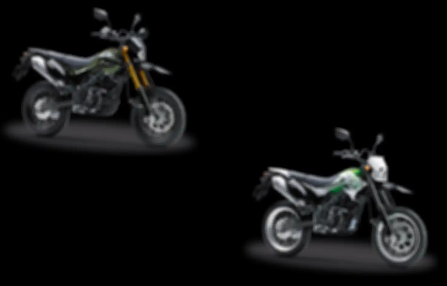 Kawasaki D-Tracker tipe SE dan Standar