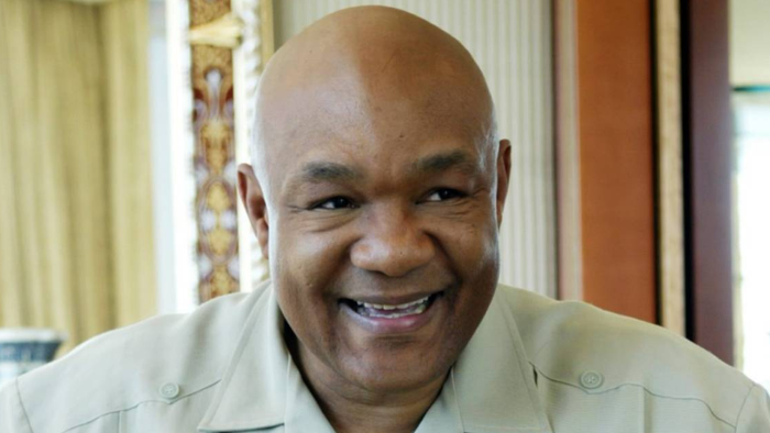 Legenda tinju dunia, George Foreman.  