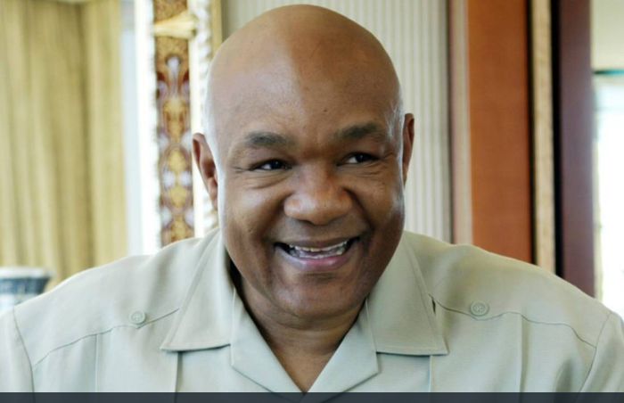 Legenda tinju dunia, George Foreman.  