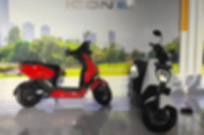 Tampilan motor listrik Honda ICON e: