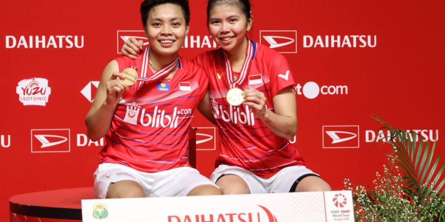 Hasil Undian Wakil Indonesia pada Indonesia Masters 2021 - Fajar/Rian Jalani Derbi, Greysia/Apriyani Dapat Bye