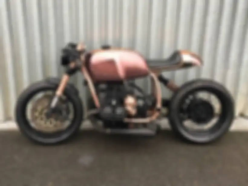 BMW R100 custom cafe racer milik Vincent Degano