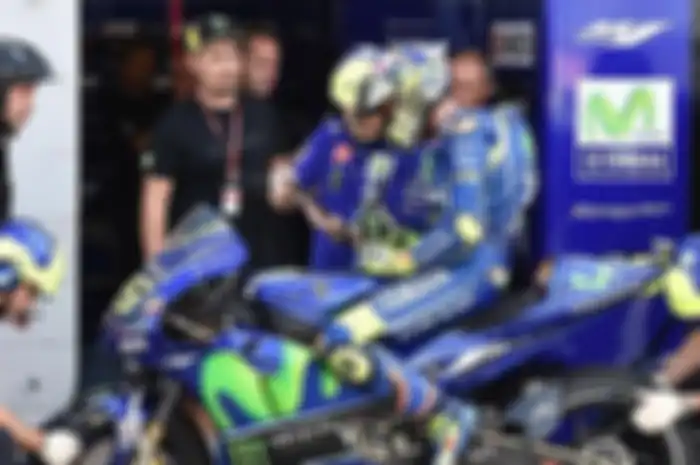 Valentino Rossi dan tim Movistar Yamaha
