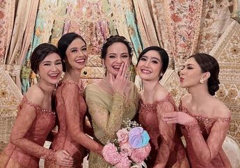 Intip Penampilan Bridesmaids Enzy Storia yang Tampil Anggun Kenakan Kebaya, Bisa Jadi Referensi Kamu!