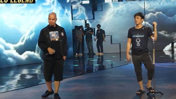 Ahmad Dhani dan Ariel NOAH