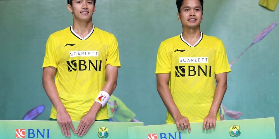 BWF World Tour Finals 2022 - Anthony Vs Jonatan, Perang 3 Kemenangan di Laga Pertama