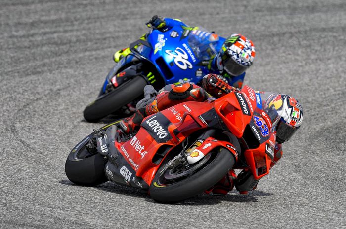 Adegan Jack Miller ngamuk ke Joan Mir mencuri perhatian di MotoGP Amerika 2021, Joan Mir akhirnya minta maaf