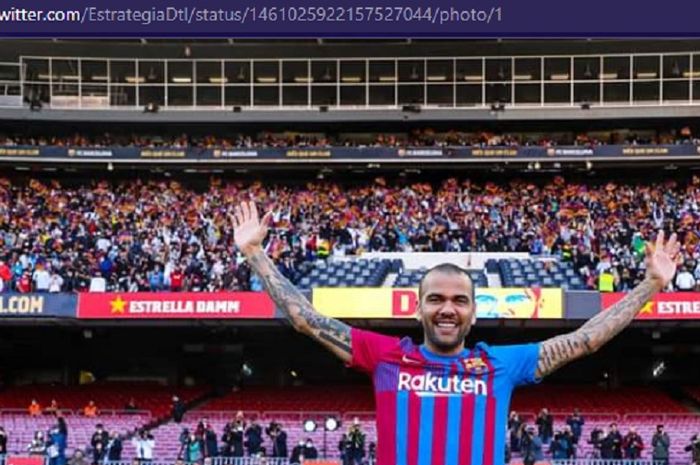 Dani Alves merasa sudah memberi dampak instan di ruang ganti Barcelona meskipun dirinya belum bermain.