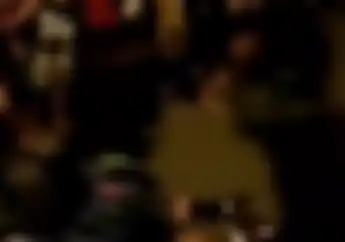 Tegang, Video Polisi Gerebek Balap Liar, Siap-siap Start Langsung Didorong Sampai Terjungkal