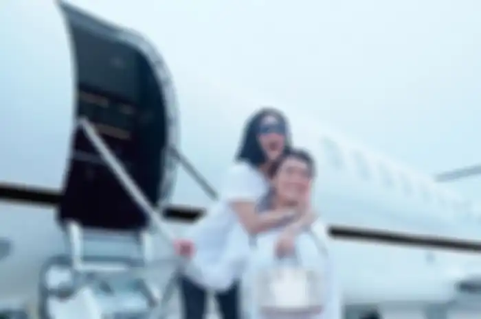 Syahrini dan Reino Barack