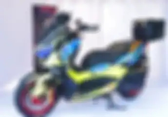 Usung Tema Batik Cirebon, Yamaha XMAX Ini Juara di Customaxi Yamaha Semarang