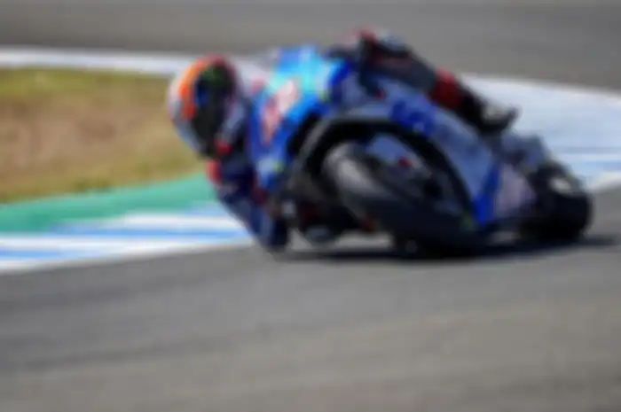 Meski cuaca panas dari lintasan yang mendekati 60 derajat celcius, pembalap Suzuki Ecstar, Alex Rins puas dengan Michelin di tes MotoGP Jerez 2020.