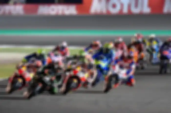 Ilustrasi balap MotoGP.