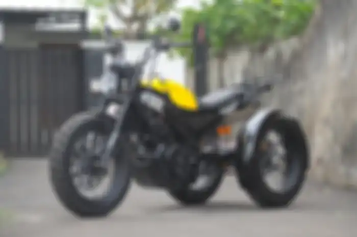 Modifikasi Yamaha V-Ixion trike