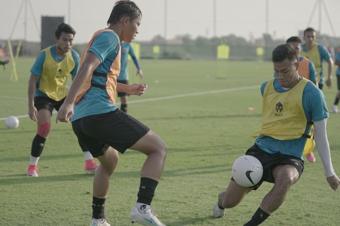 Timnas Indonesia di Uni Emirat Arab (UEA).