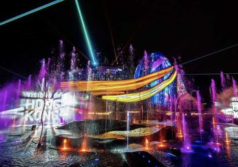 Keren! Hong Kong Buka Taman Hiburan Luar Ruangan Pertama yang Terapkan Physical Distancing