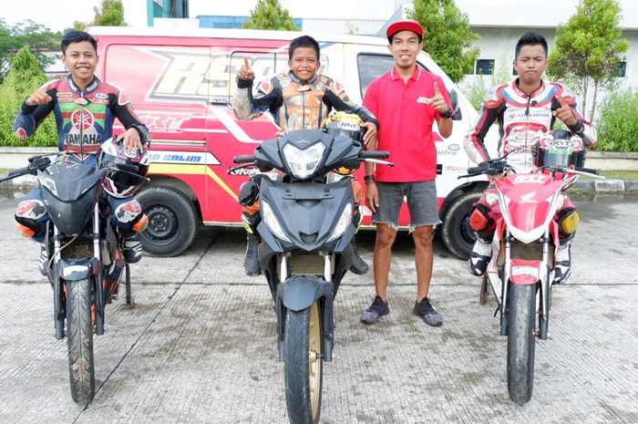 Begini Bentuk Perhatian Astra Motor Kalimantan Kepada Pembalapnya