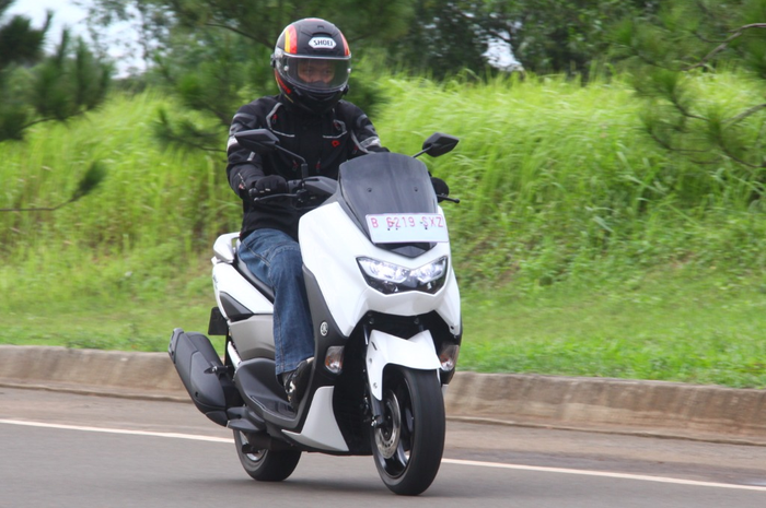 All New Yamaha NMAX versi Connected/ABS, berapa top speed yang bisa diraih?