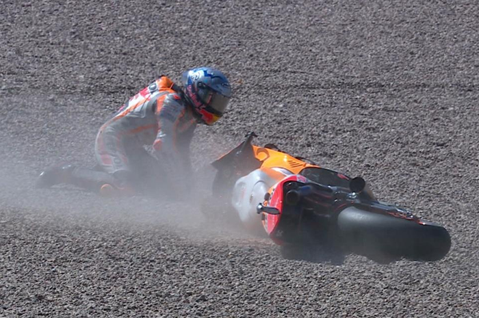 Buruknya motor Honda bikin Pol Espargaro pasrah di MotoGP Misano 2022
