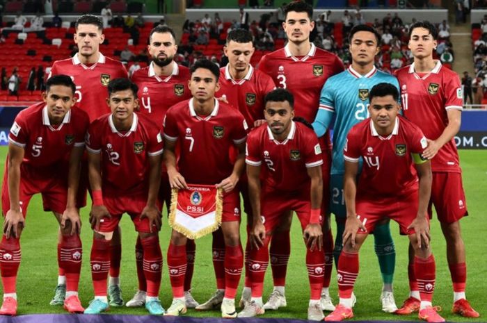 Skuad Timnas Indonesia untuk Piala Asia 2023.