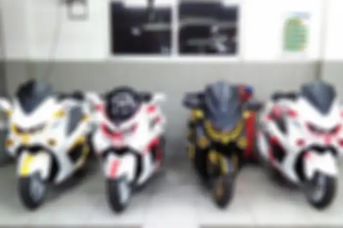 Yamaha NMAX Predator dan Transformer.