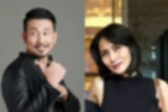 Kolase foto Denny Sumargo dan Wennya Ariani