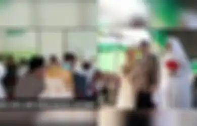 Jalan Beriringan Bersama 2 Pacar, Pria Ini Ijab Qabul dengan Penuh Sorotan, Tiga Mempelai Duduk di Pelaminan