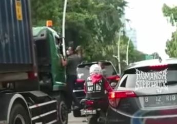 Hendak Kabur Gegara Videonya Viral, Pengemudi Pajero yang Menganiaya Sopir Truk Akhirnya Tertangkap