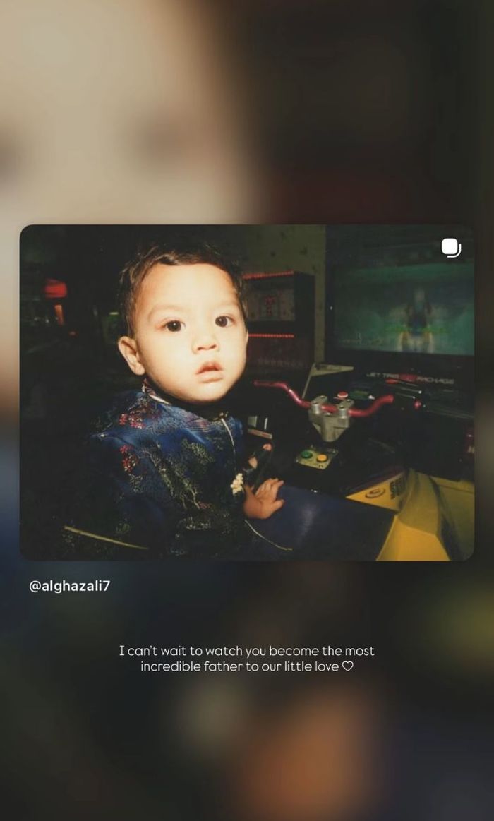 Pesan manis Alyssa Daguise untuk Al Ghazali jelang kelahiran anak pertama.