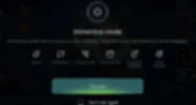 Tampilan menu immersive mode ColorOS 11