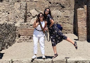 Kompak! Begini Style Amel Carla dan Kakaknya Ketika Liburan di Eropa!