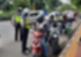 Pemotor Bisa Bernapas Lega, Virus Corona Buat Polda Metro Jaya Hentikan Sementara  Razia di Jakarta