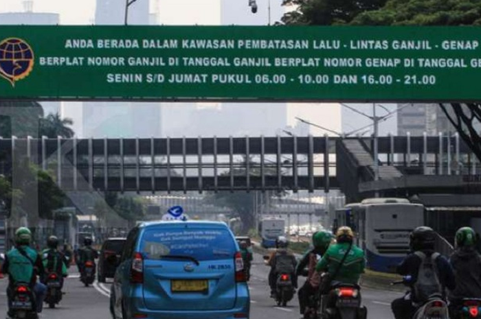 Ilustrasi aturan ganjil genap Jakarta segera berlaku?