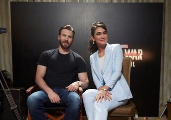Luna Maya Foto Bareng Chris Evans Pemeran Captain America, Pakai Tas Mewah Branded Harga Ratusan Juta!
