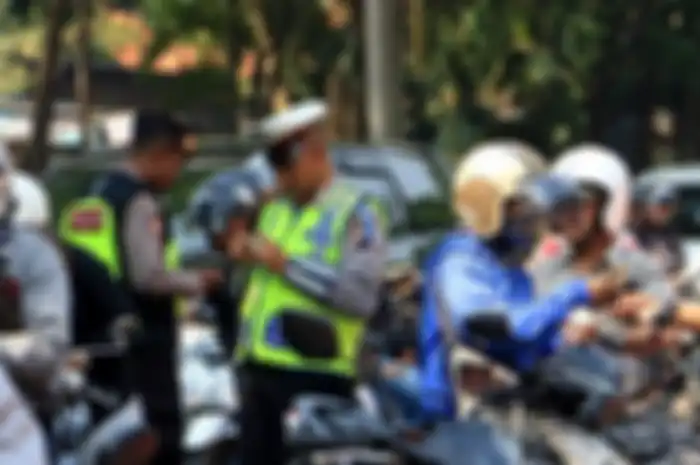 Ilustrasi tilang. Polisi incar pelanggar lalu lintas jenis ini selama libur tahun baru