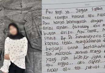 Kronologi Mahasiswi UNS Terjun ke Sungai Bengawan Solo, Tinggalkan Surat Wasiat dan Permintaan Maaf ke Dosen
