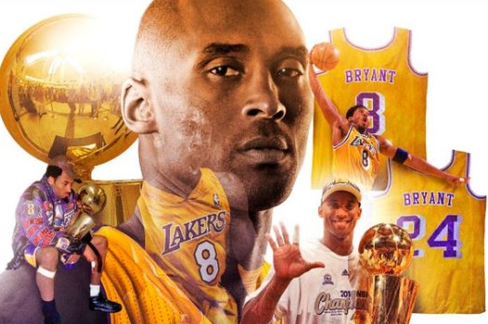 Pebasket legendaris Los Angeles Lakers, Kobe Bryant.