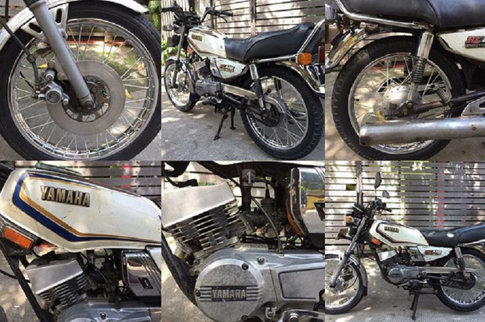 Yamaha RX-King langka warna putih