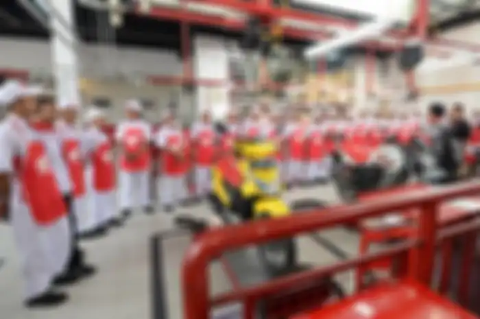 Ilustrasi bengkel resmi Honda