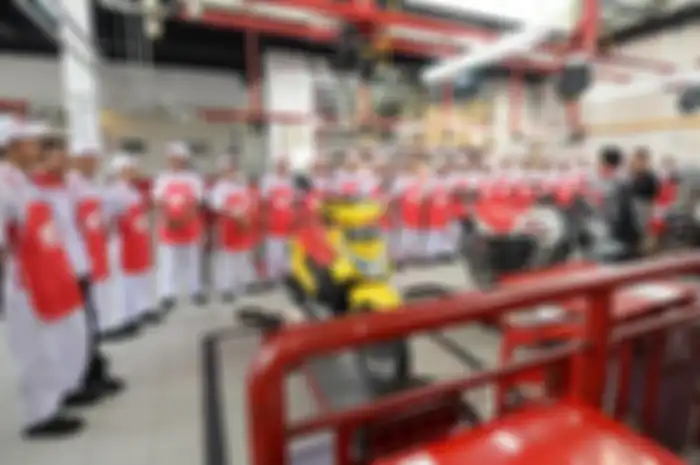 Ilustrasi bengkel resmi Honda