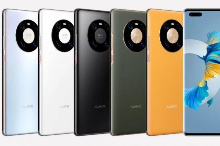 Huawei Mate 40 Pro dengan berbagai varian warna.