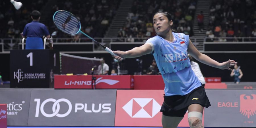 Hasil Indonesia Open 2024 - Dua Gim Selesai, Gregoria Kantongi Tiket Perempat Final