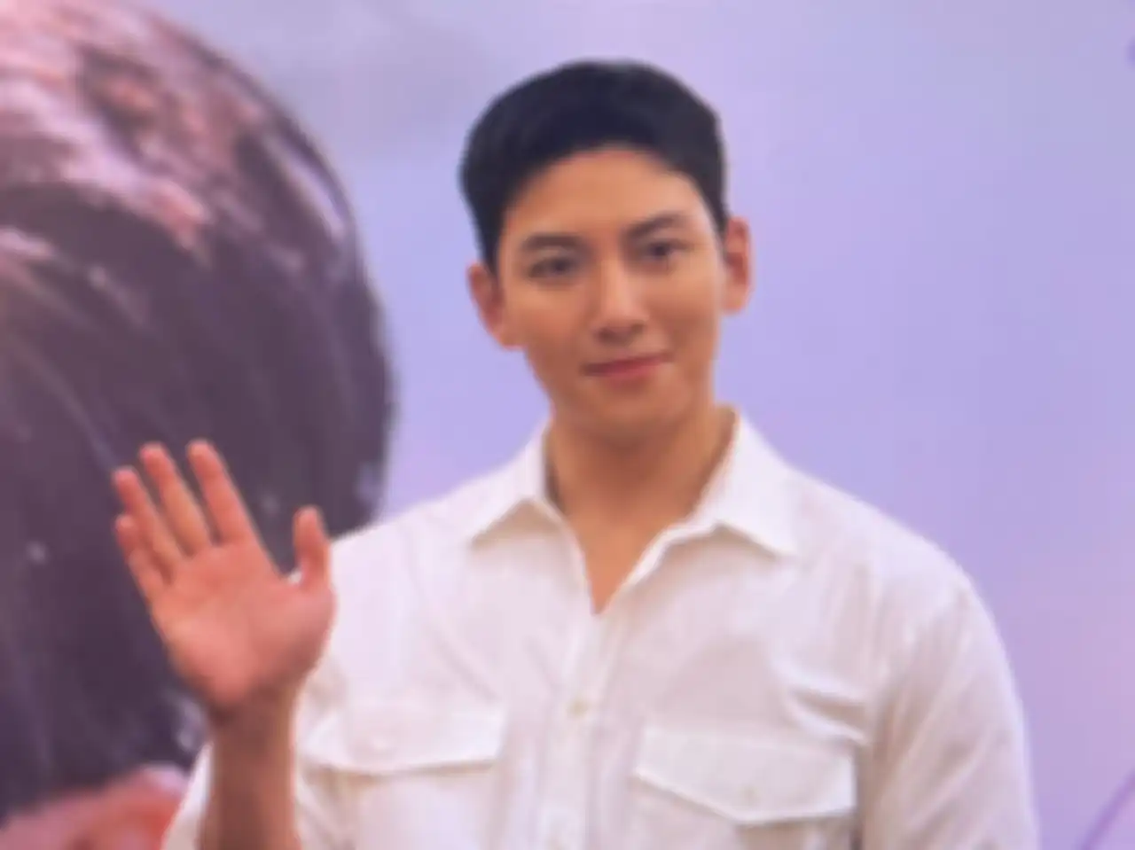 Ji Chang Wook saat press conference di The Kasablanka Hall, Jakarta Selatan.