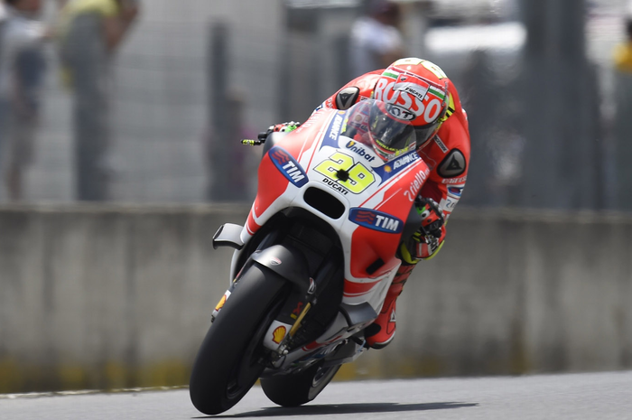 Andrea Iannone masih memegang rekor top speed MotoGP ketika berlaga di Ducati