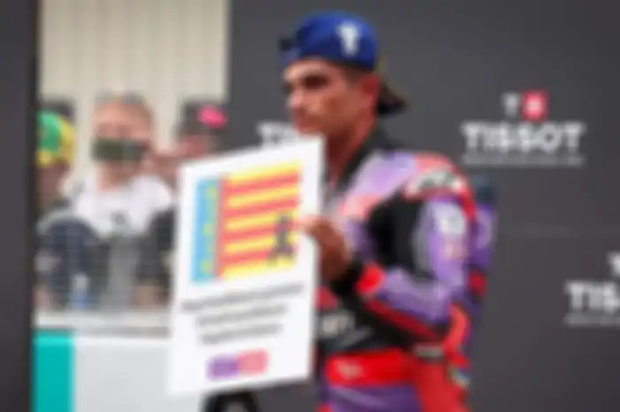 Jorge Martin kampanye soal bencana di Valencia saat MotoGP Malaysia 2024