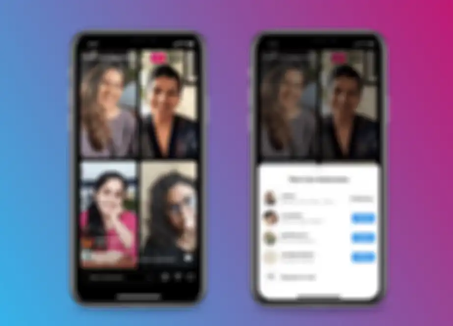 Instagram Live Rooms.