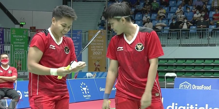 Hasil Final Bulu Tangkis SEA Games 2021 - Apriyani/Fadia Tumbang, Indonesia di Ujung Tanduk